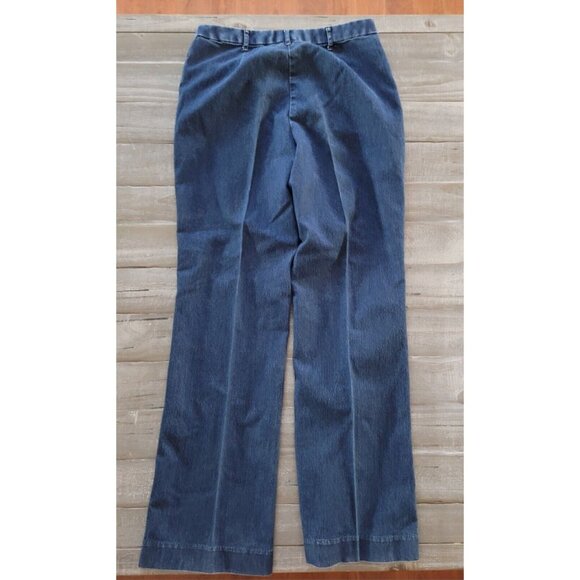 Coldwater Creek Women’s Blue Jeans Size 12 Dark Wash 2 Pockets - Picture 7 of 8